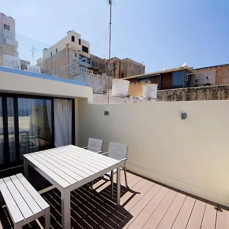 公寓 Ag2 - Sea View Stylish 2 Bedroom Apt 瓦莱塔